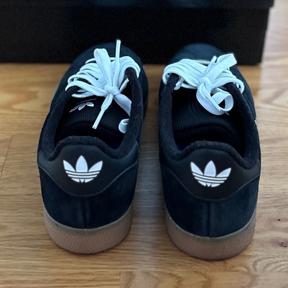 adidas Originals NIB Gazelle Adv Black Suede Sneakers (7) - Picture 6 of 15